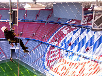 5G na Allianz Arena w Monachium