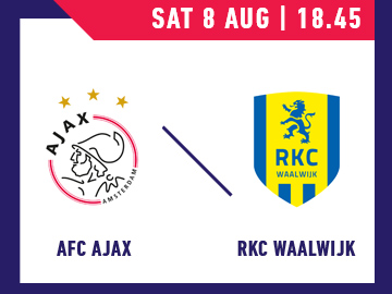 Ajax Amsterdam RKC Waalwijk