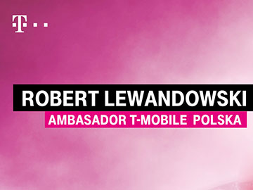 Robert Lewandowski ambasadorem T-Mobile Polska