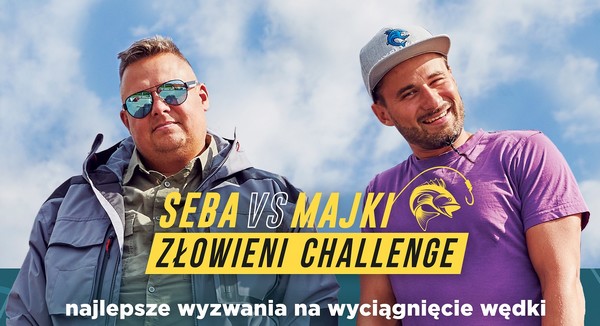 Sebastian Kowalczyk „Seba” i Michał Pecyna „Majki” w programie „Seba Vs Majki Złowieni Challenge”, foto: Viasat World