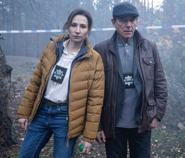 Aleksandra Popławska i Mirosław Zbrojewicz w serialu „Szadź”, foto: TVN Discovery