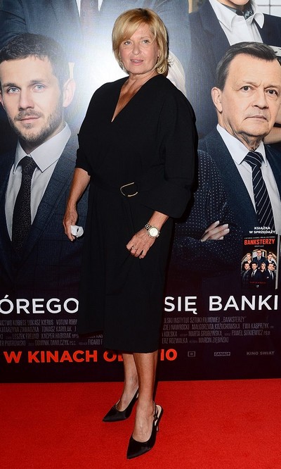 Ewa Kasprzyk na premierze filmu „Banksterzy”, foto: Jarosław Antoniak/Kino Świat