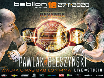 Studyjna gala Babilon MMA 18 w Polsacie Sport