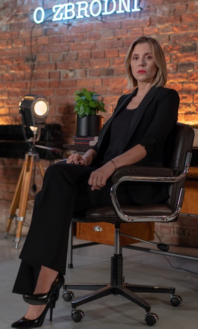 Joanna Opiat-Bojarska w programie „Opowiem ci o zbrodni”, foto: A+E Networks