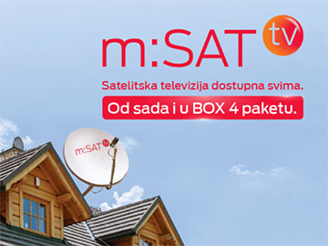 Platforma m:SAT TV z nowym CAID w Nagra MA