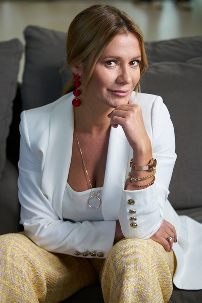 Anna Oberc w serialu „Komisarz Mama”, foto: Krystian Szczęsny