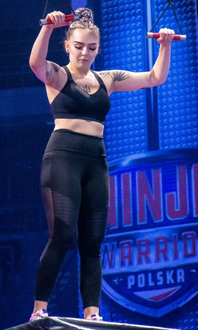 Paulina Paola w programie „Ninja Warrior Polska”, foto: Maciej Piórko