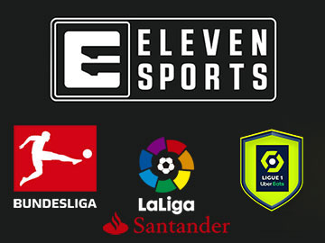 Eleven Sports bundesliga ligue 1 laliga logo 360px.jpg