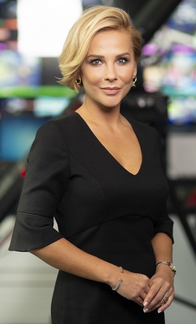 Anna Jędrzejowska jest prowadzącą program „15 na żywo”, foto: TVN Warner Bros. Discovery