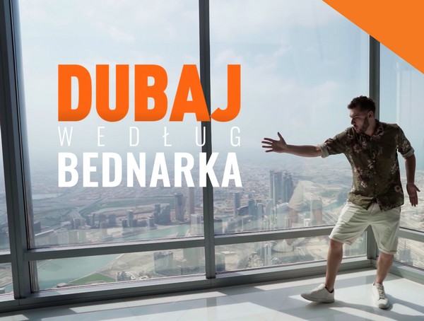 Kamil Bednarek w programie „Dubaj według Bednarka”, foto: Cyfrowy Polsat