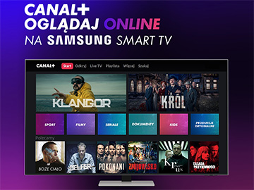 Canal+ online Samsung Smart TV Tizen
