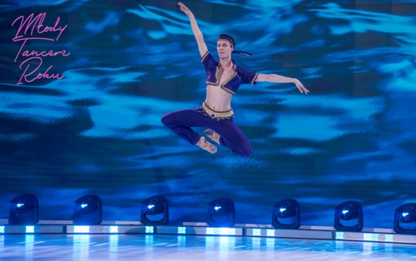 Artem Rybalchenko w programie „Młody tancerz roku”, foto: TVP