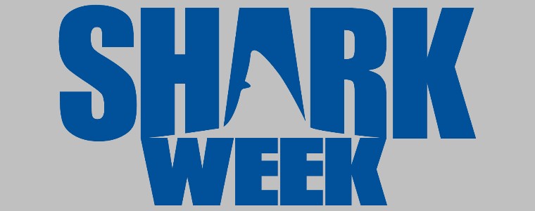 Discovery Channel „Shark week” grafika animacja rysunek bajka