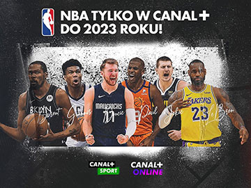 NBA tylko w Canal+ do 2023