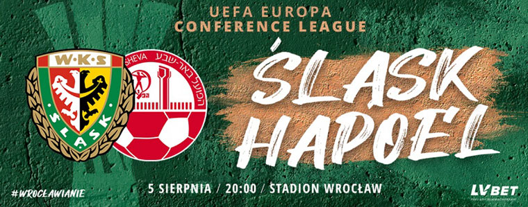 Śląsk Wrocław Hapoel LKE Liga Konferencji Europy UEFA 760px.jpg