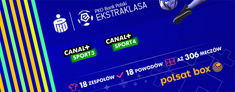 Ekstraklasa CANAL+ Sport 3 i 4 Polsat Box