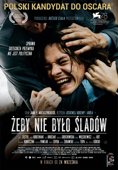 Tomasz Ziętek na plakacie promującym kinową emisję filmu „Żeby nie było śladów”, foto: Kino Świat