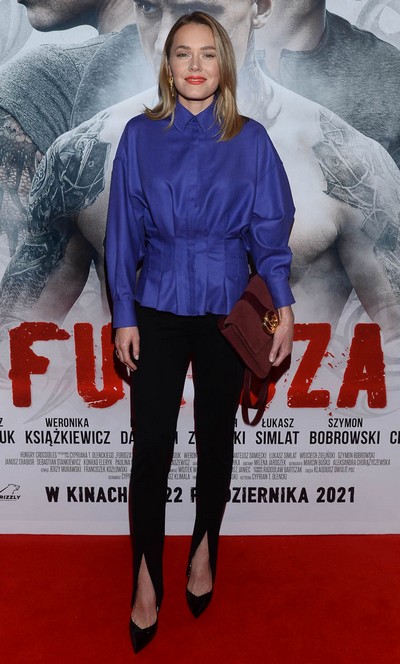 Magdalena Lamparska na premierze filmu „Furioza”, foto: Jarosław Antoniak/Kino Świat