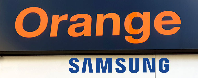 Orange Samsung logo 760px