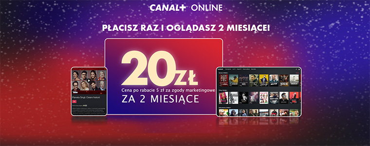 CANAL+ online promocja święta 2021