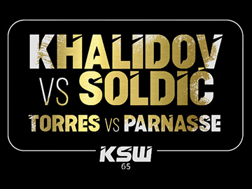 KSW 65 w Viaplay: Khalidov vs Soldić o pas wagi średniej