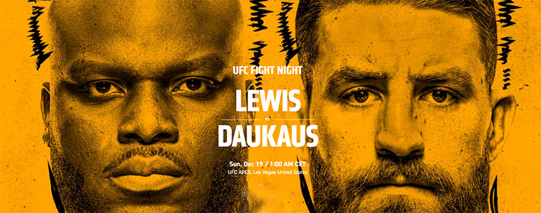 UFC 2021 Las vegas Lewis Daukaus Polsat Sport 760px