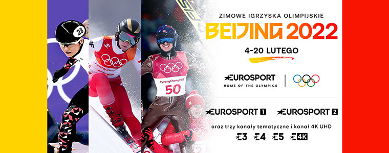 Eurosport Discovery Zimowe Igrzyska Olimpijskie Pekin 2022