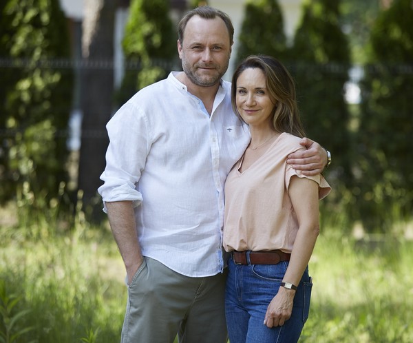 Leszek Lichota i Ilona Ostrowska w serialu „Osaczony”, foto: Dawid Olczak/Cyfrowy Polsat