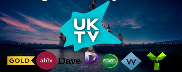 UKTV kanały Gold,  Alibi, Dave, Drama, Eden, W i Yesterday
