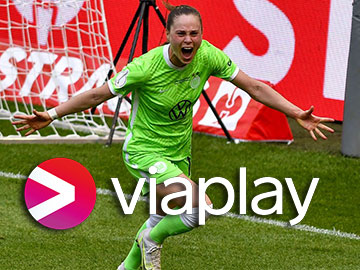 Ewa Pajor VfL Wolfsburg Viaplay fot Scanpix 360px