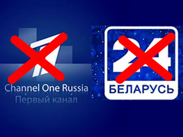 KRRiT: Białoruś 24 i Pierwyj kanał zakazane