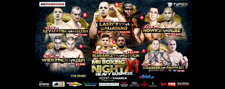 Gala MB Boxing Night 11 TVP Sport Konin Borek 760px