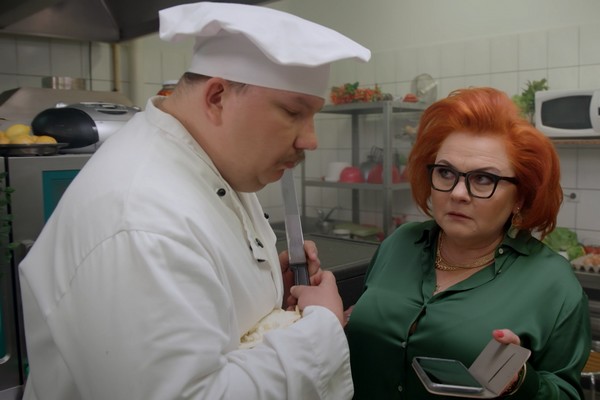 Sebastian Kryspin i Dorota Salamon w serialu „Wesele z piekła rodem”, foto: Cyfrowy Polsat