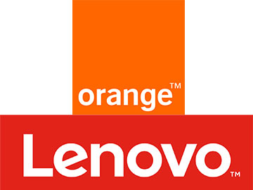 Lenovo Polska Orange logo 360px