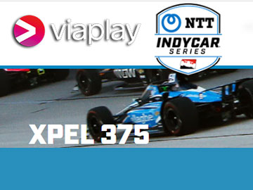 Viaplay NTT Indycar XPel 375 wyścig 360px