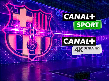 FC Barcelona barca canalplus 4K Ultra canal sport 360px