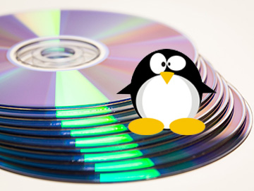 płyty DVD Linux