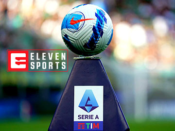 Serie A eleven Sports piłka włoska liga logo 2022 360px