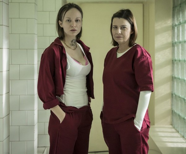Aleksandra Adamska i Agata Kulesza w serialu „Skazana”, foto: TVN Warner Bros. Discovery