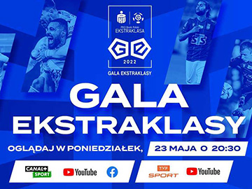 Gala Ekstraklasy 2022 w TVP Sport i Canal+ Sport