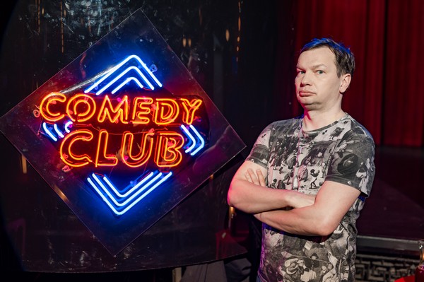 Tomasz Jachimek w programie „Comedy Club”, foto: Piotr Matey