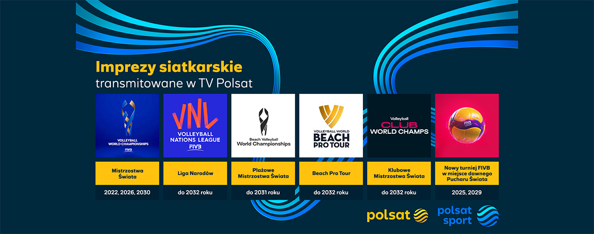 Polsat: MŚ w siatkówce i inne turnieje FIVB do 2032 roku