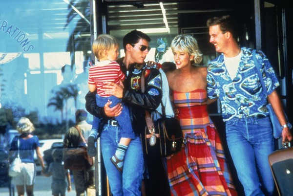 Tom Cruise, Margaret Mary Emily Hyra „Meg Ryan” i Anthony Edwards w filmie „Top Gun”, foto: Paramount Global