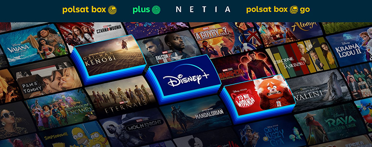 Polsat Box Disney+ Plus Netia