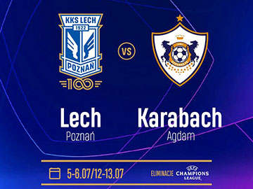 Lech Poznań - Karabach, a potem FC Zurich: kiedy mecze?