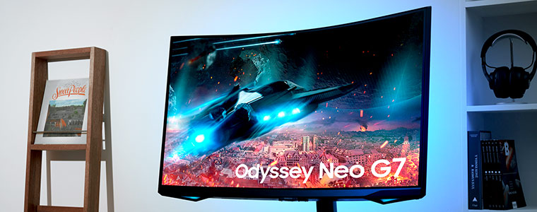 Samsung Odyssey Neo G7 monitor 760px