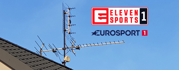 Eurosport 1 Eleven Sports 1 telewizja naziemna antena TV DVB-T2