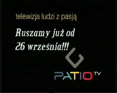 Patio TV Test