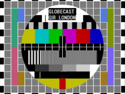 GlobeCast GIR London Testcard
