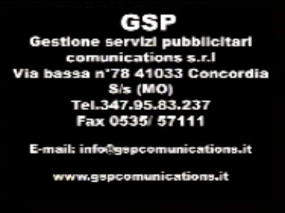 GSP - Gestione Servizi Pubblicitari Infocard